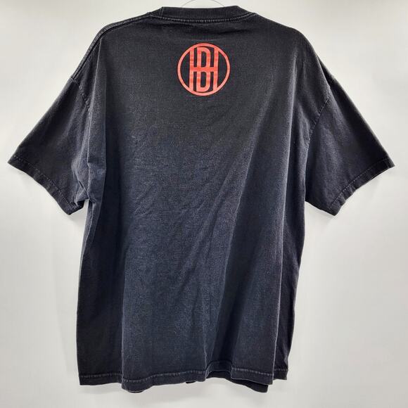 HB Hustling for Billions Black 100% Cotton Short Sleeve T-Shirt Men’s Size XL - Picture 3 of 6